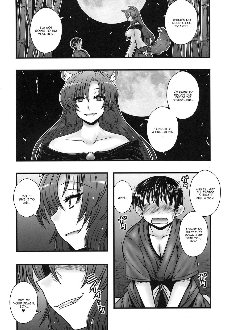 Hentai Manga Comic-The Tale Where Imaizumi Kagerou Reverse Rape A Young Lad-Read-5